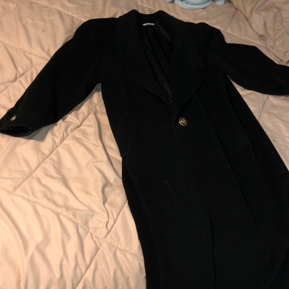 Black Trench Coat - Picture 1 of 2